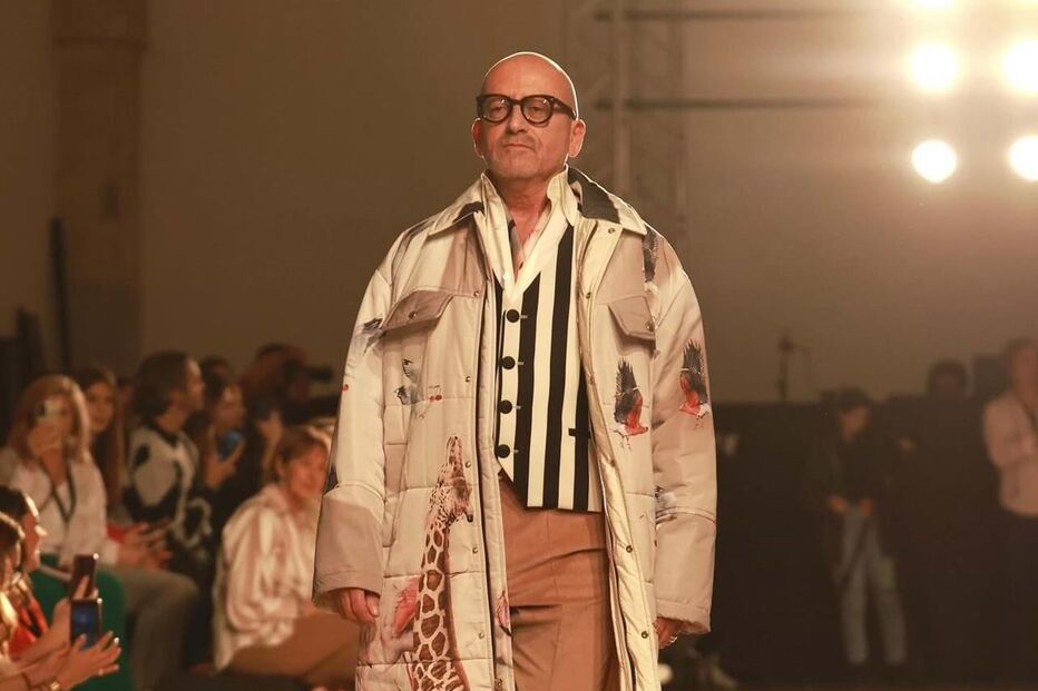 Manuel Luís Goucha surpreende a desfilar na ModaLisboa