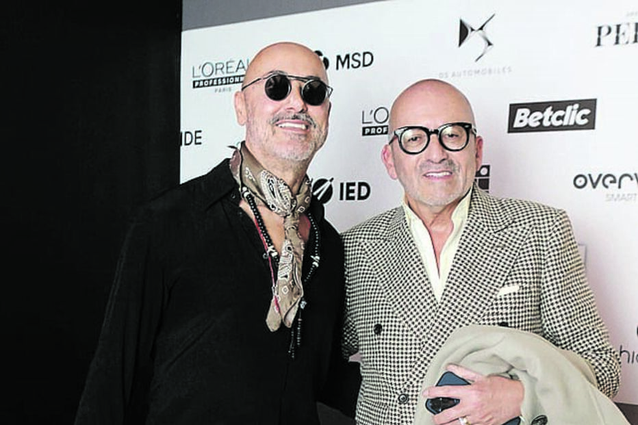 Manuel Luís Goucha desfilou na ModaLisboa e teve o apoio de Rui Oliveira