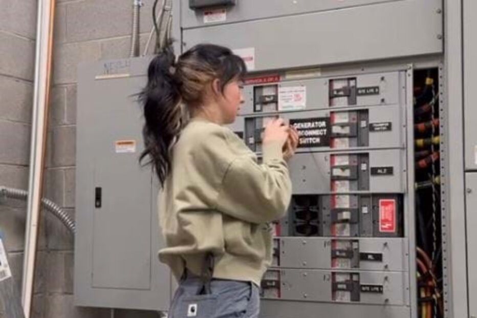 Lexi Abreu trabalha como eletrecisita e tem mais de um milhão de seguidores no TikTok