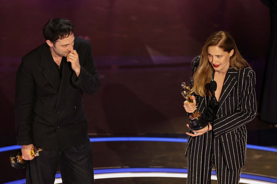 Justine Triet e Arthur Harari ganham o Óscar de Melhor Argumento Original