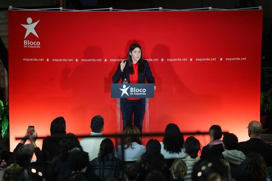 Mariana Mortágua, coordenadora do Bloco de Esquerda