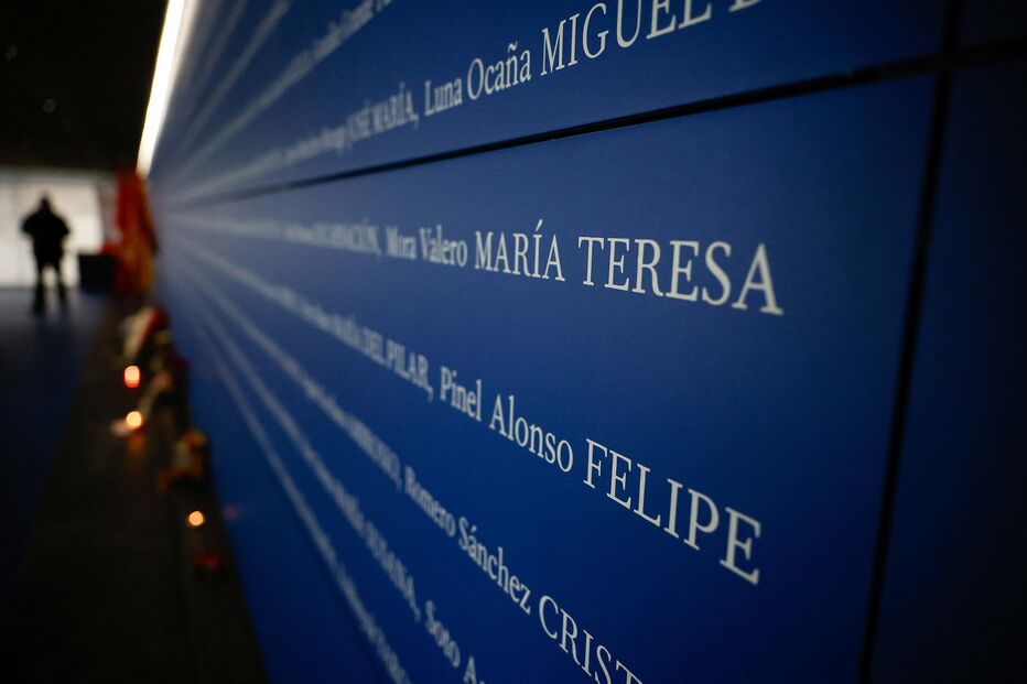 Memorial dos 20 anos do ataque na estação Atocha, em Madrid