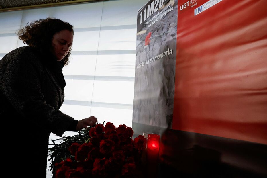 Memorial dos 20 anos do ataque na estação Atocha, em Madrid