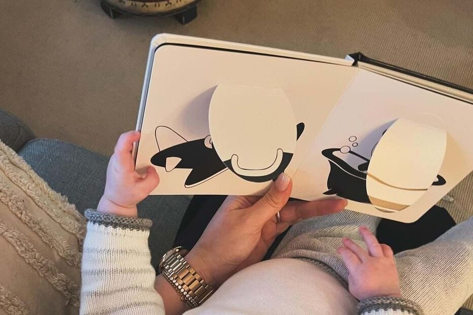 Maria Botelho Moniz e o filho Vicente