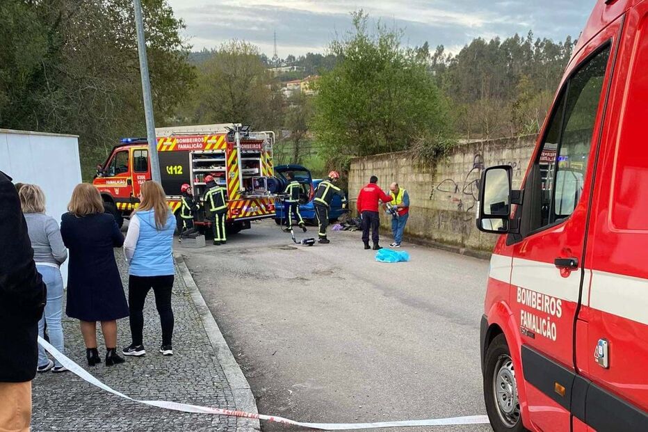 Acidente em Famalicão
