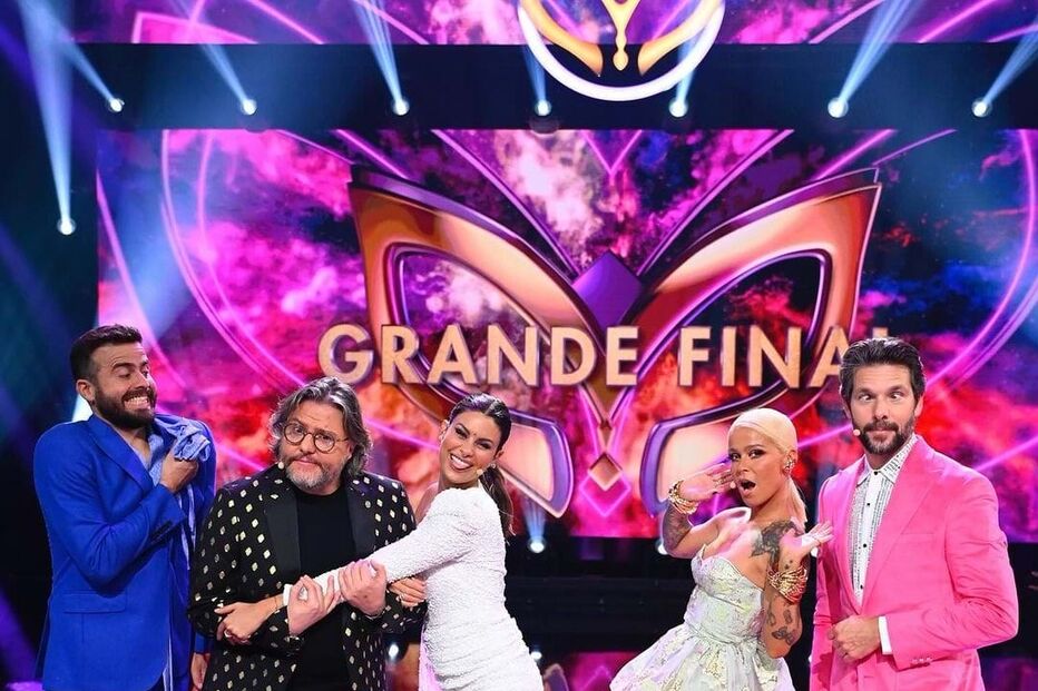 João Manzarra, César Mourão, Carolina Loureiro, Aurea e Jorge Corrula