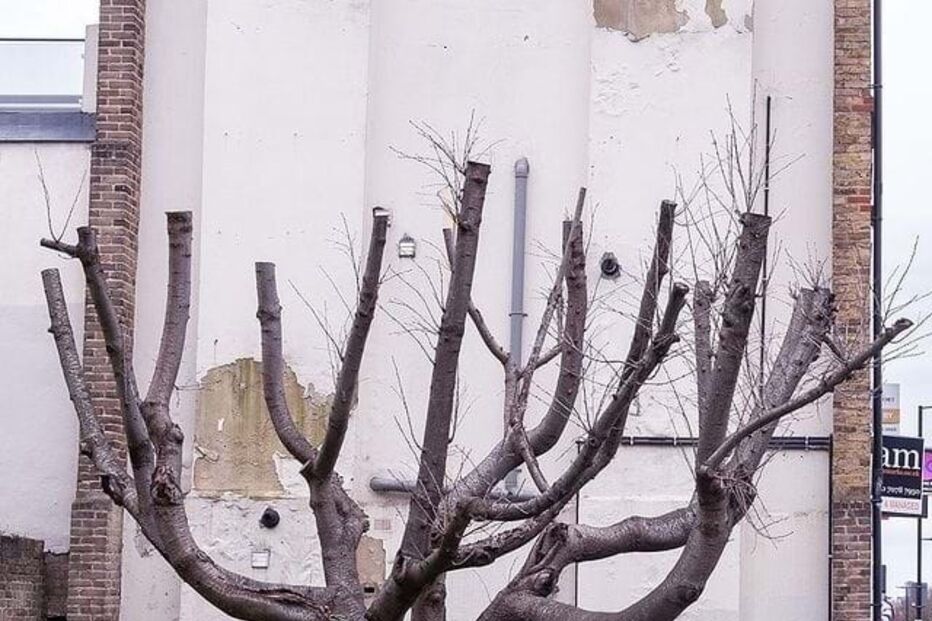 Pintura de Banksy no norte de Londres