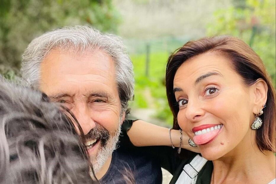Catarina Furtado e o pai Joaquim Furtado