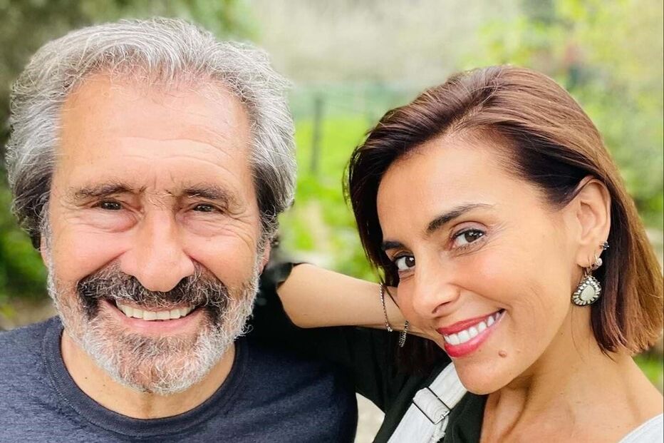 Catarina Furtado e o pai Joaquim Furtado