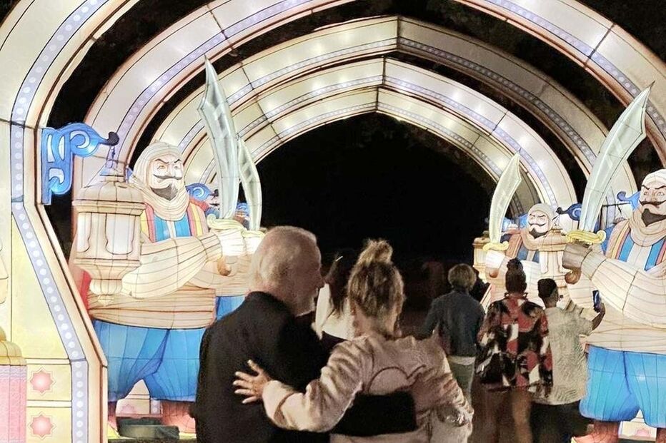 Luciana Abreu com Manuel Correia