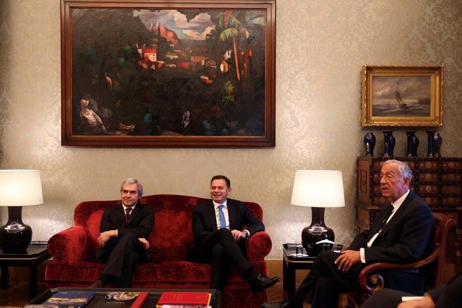 Reunião da AD com Marcelo Rebelo de Sousa