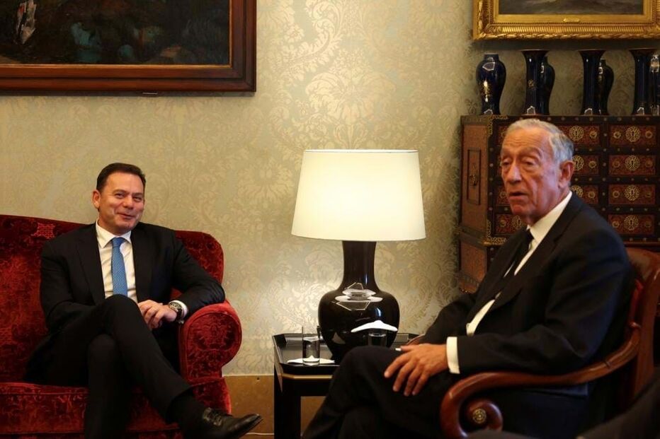 Luís Montenegro e Marcelo Rebelo de Sousa estiveram reunidos
