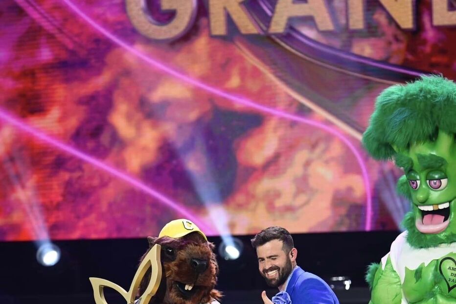 Fátima Lopes no 'A Máscara' com João Manzarra