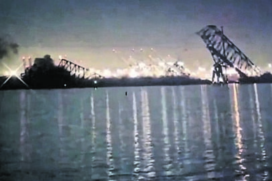 Acidente na ponte Baltimore