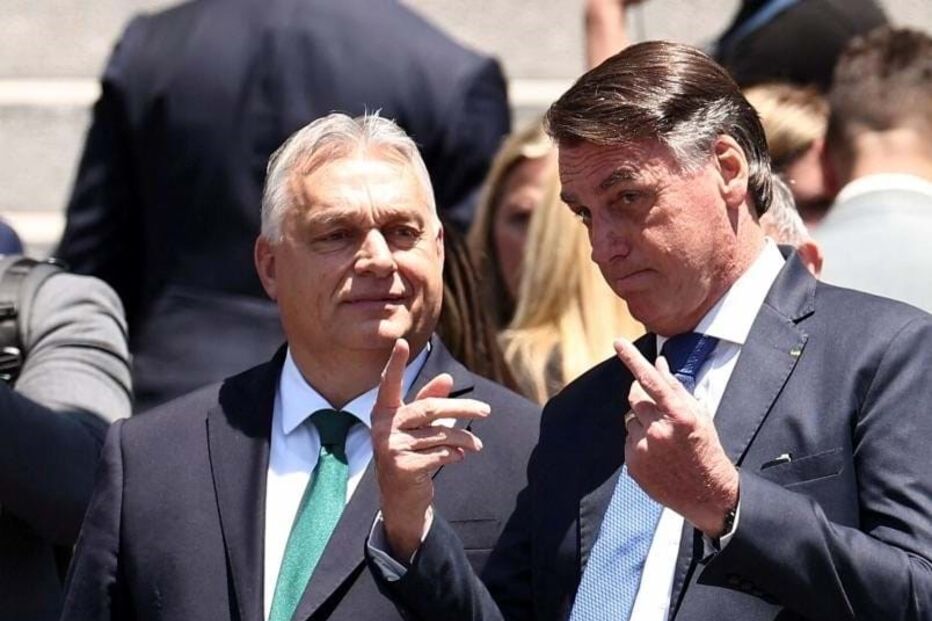 Jair Bolsonaro é amigo de Viktor Orbán 