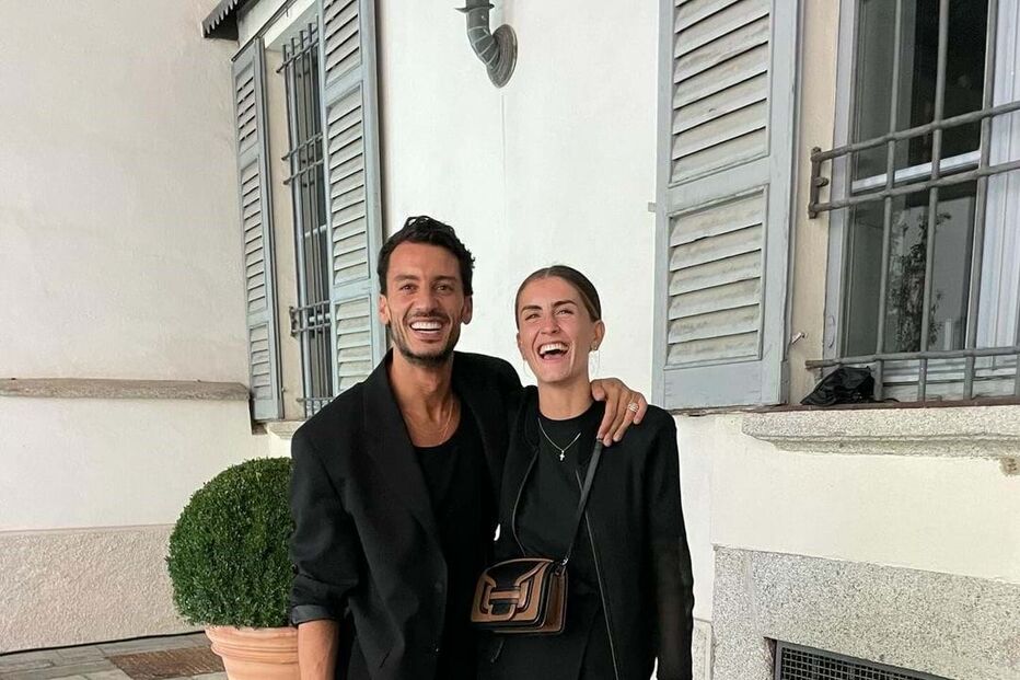 Ruben Rua e a namorada Kim Nader