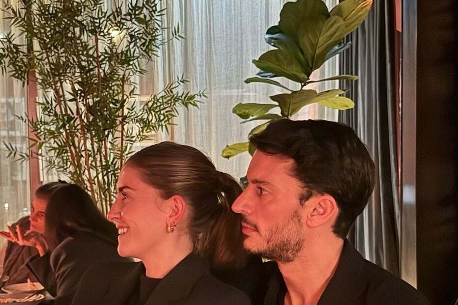 Ruben Rua e a namorada Kim Nader