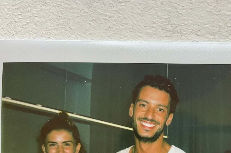 Ruben Rua e a namorada Kim Nader