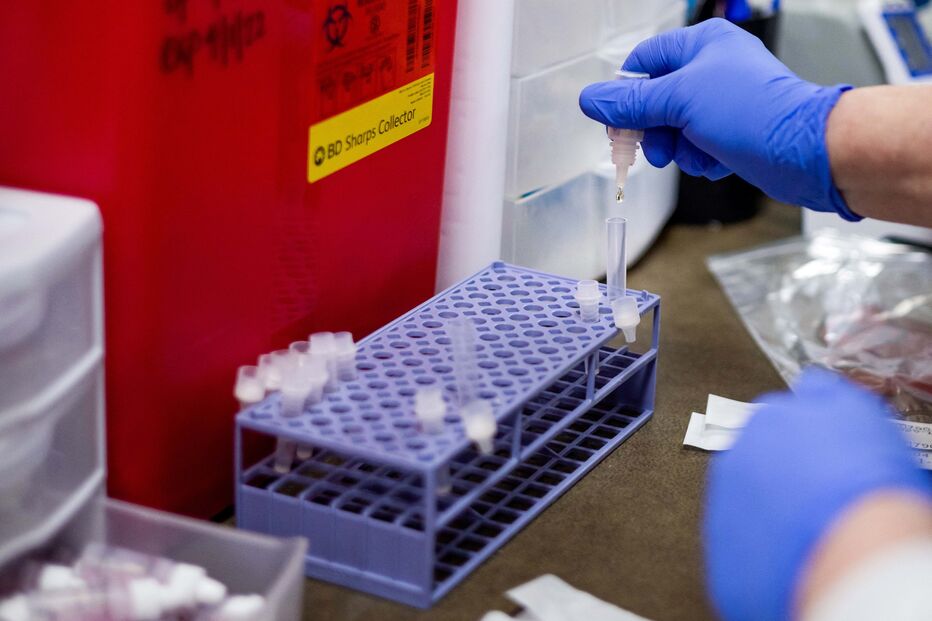 Laboratório de testes de Covid-19