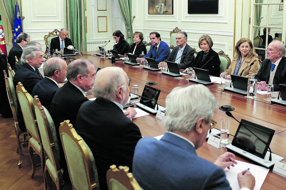 Reunião do Conselho de Estado decorreu ontem no Palácio de Belém, residência oficial do Presidente da República