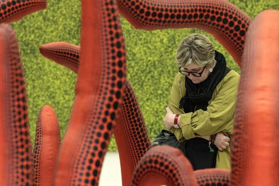 Exposição de Yayoi Kusama em Serralves