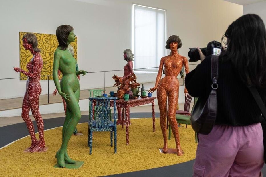 Exposição de Yayoi Kusama em Serralves