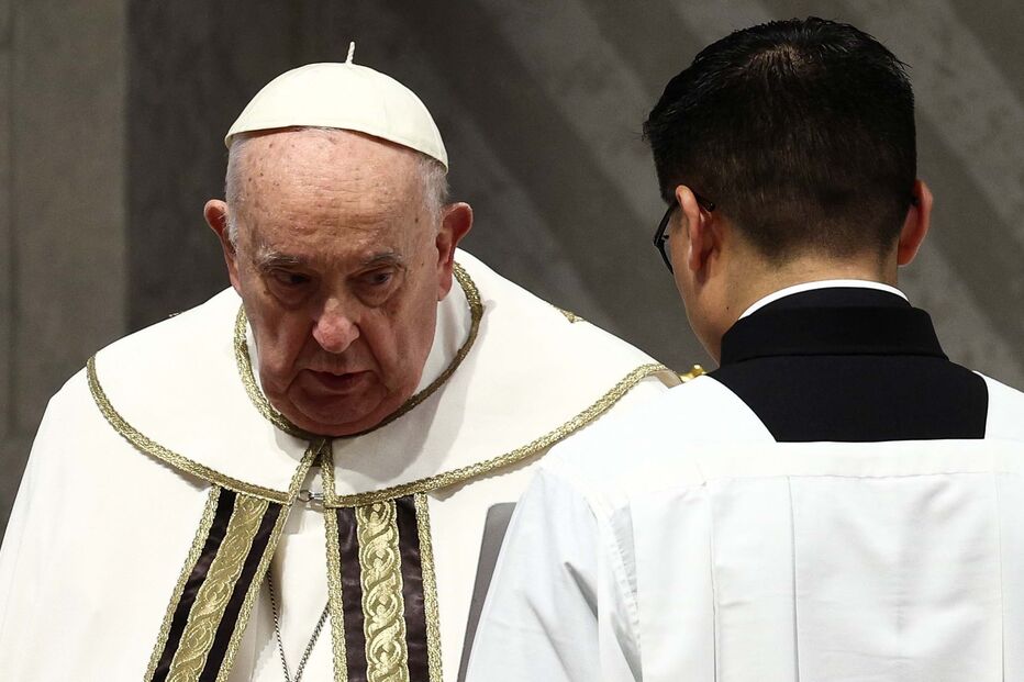 Papa Francisco lê extensa homilia e renova voto de ordenação na Quinta-Feira Santa