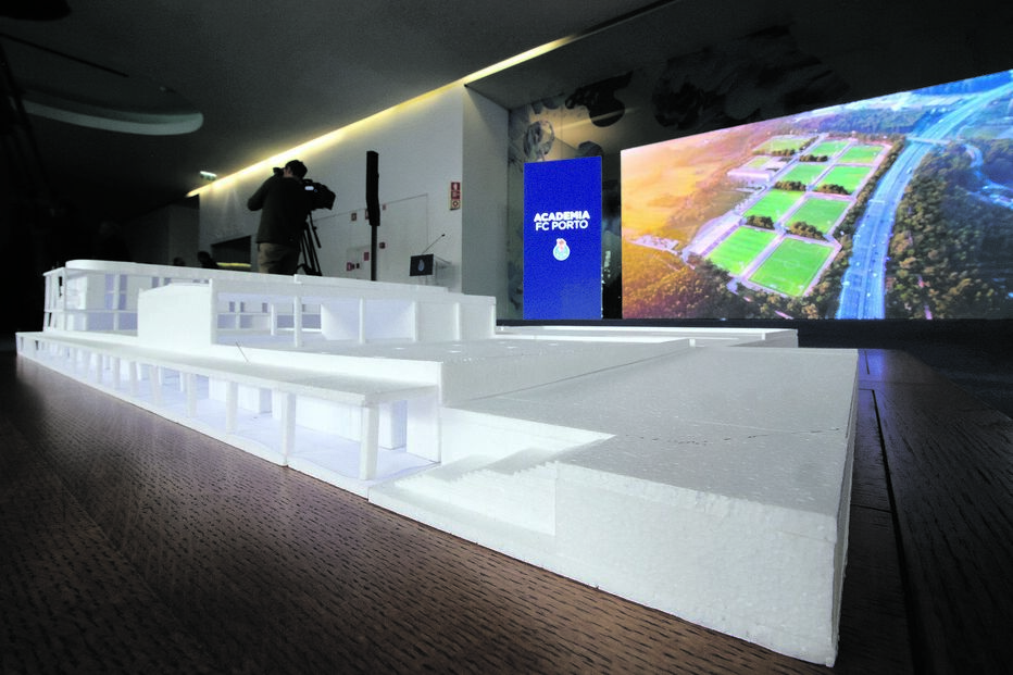 Maquete da Academia do FC Porto