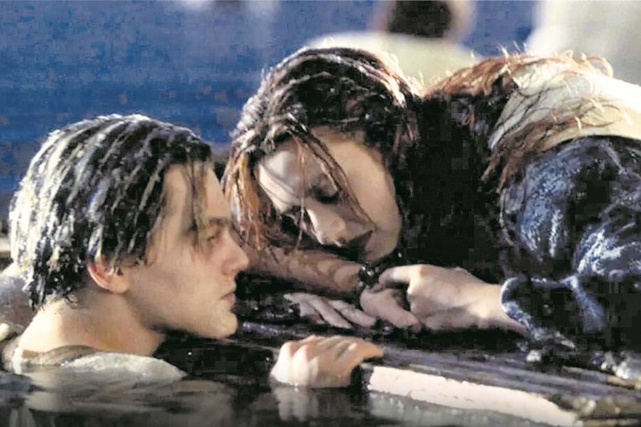 Kate Winslet e Leonardo DiCaprio foram os atores que deram vida a Rose e Jack neste filme premiado