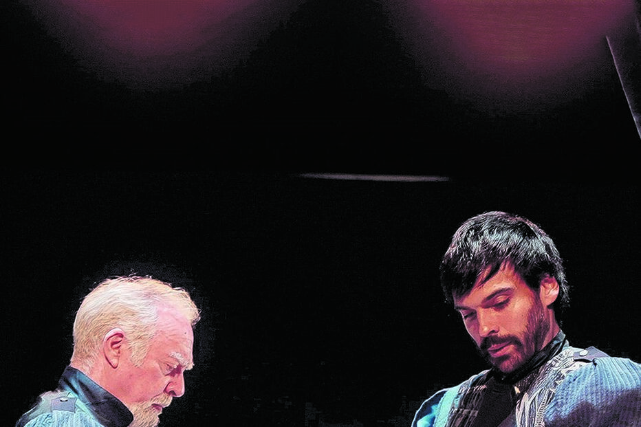 Em palco, Vítor Silva Costa e Alfredo Brito 