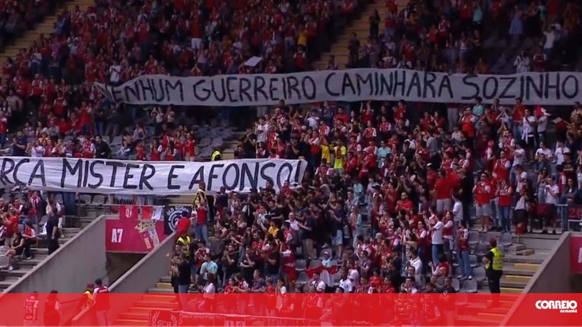 “No warrior will walk alone”: Braga fans' tribute to Ruy Duarte, who recently lost his son – Football