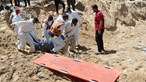 ONU chocada com valas comuns com centenas de corpos nos hospitais de Gaza