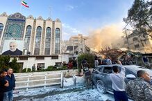 Ataques israelitas em Damasco