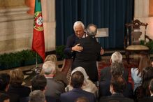 António Costa na tomada de posse de Montenegro