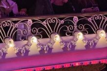 Ângelo Rodrigues e Maria Navarro de Castro foram juntos ao teatro