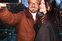 Fernando Rocha e a companheira Sónia Macedo Rocha