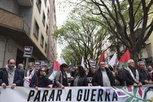 Centenas de pessoas protestam em Lisboa contra guerra em Gaza