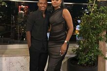 Geny Catamo e a companheira Jennifer Bule