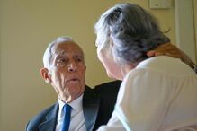 Marcelo Rebelo de Sousa vista IPO do Porto
