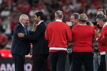 Sven-Göran Eriksson homenageado na Luz