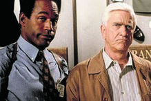 Carreira de  O. J. no futebol levou-o ao grande ecrã,  em filmes como ‘Aonde Pára  a Polícia?’