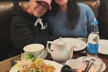 Samantha Fox e Linda Olsen