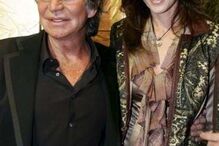 Roberto Cavalli com Cindy Crawford