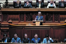 Paulo Rangel, ministro de Estado e dos Negócios Estrangeiros, fechou o debate pelo lado do Governo