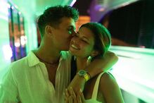 Lando Norris e Luisinha Oliveira