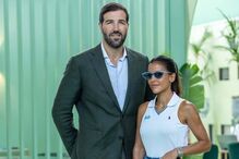 Carolina Patrocínio com o marido, Gonçalo Uva