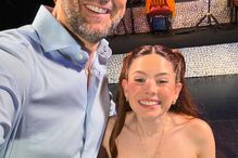 Bárbara Tinoco com Daniel Oliveira