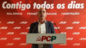 PCP quer ouvir Rangel no parlamento sobre situação na Palestina