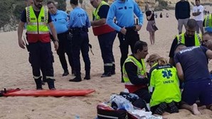 Turista irlandês morre afogado na Praia dos Pescadores em Albufeira