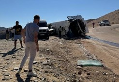 Dois turistas portugueses morrem em acidente de autocarro na zona costeira de Walvis Bay